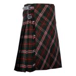 Bias Cut Scott Hunting Tartan 8Yard Kilt with Apron - Image 2