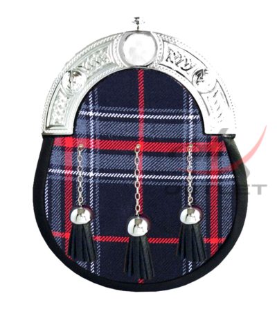 Spirit of Bruce Tartan Full Dress Leather Sporrans