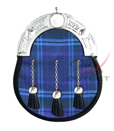 Spirit of Scotland Tartan Full Dress Leather Sporrans