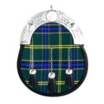 US Army Tartan Full Dress Leather Sporrans