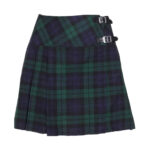 Black Watch Tartan Mini Billie Kilt Mod Skirt Girls Mini Billie Skirt - Image 2