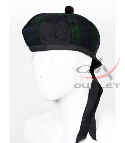 Glengarry Hat Black Watch Scottish