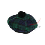 Black Watch Tartan Tam o' Shatner Tammy Hat Flat Bonnet
