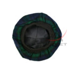 Black Watch Tartan Tam o' Shatner Tammy Hat Flat Bonnet - Image 2