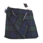 Ladies Purse Black Watch Tartan Scottish Kilt Shaped Bag