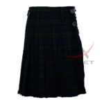 Black Watch 8 Yard Kilt for Men Traditional Tartan Kilt - Image 2