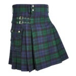 Black Watch Tartan Kilt Modern Utility Kilts