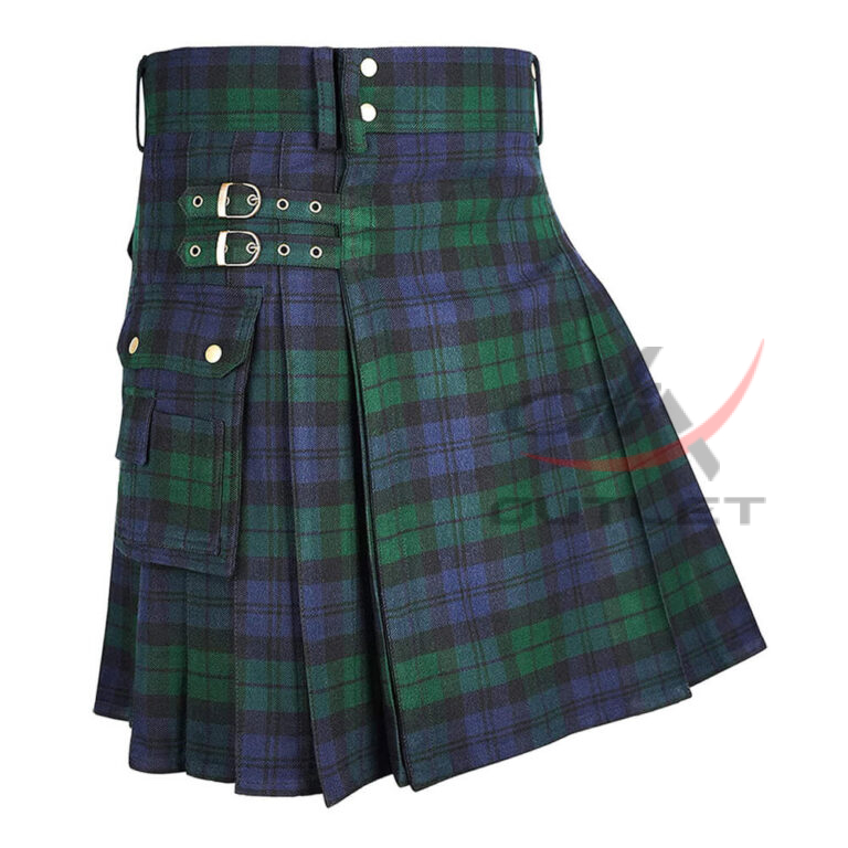 Black Watch Tartan Utility Kilt