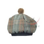 Black Watch Weathered Tartan Tam o' Shatner Tammy Flat Bonnet