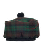 Brown Watch Tartan Tam o' Shatner Tammy Hat Flat Bonnet