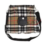 Ladies Purse Camel Thompson Tartan Scottish Kilt Shaped