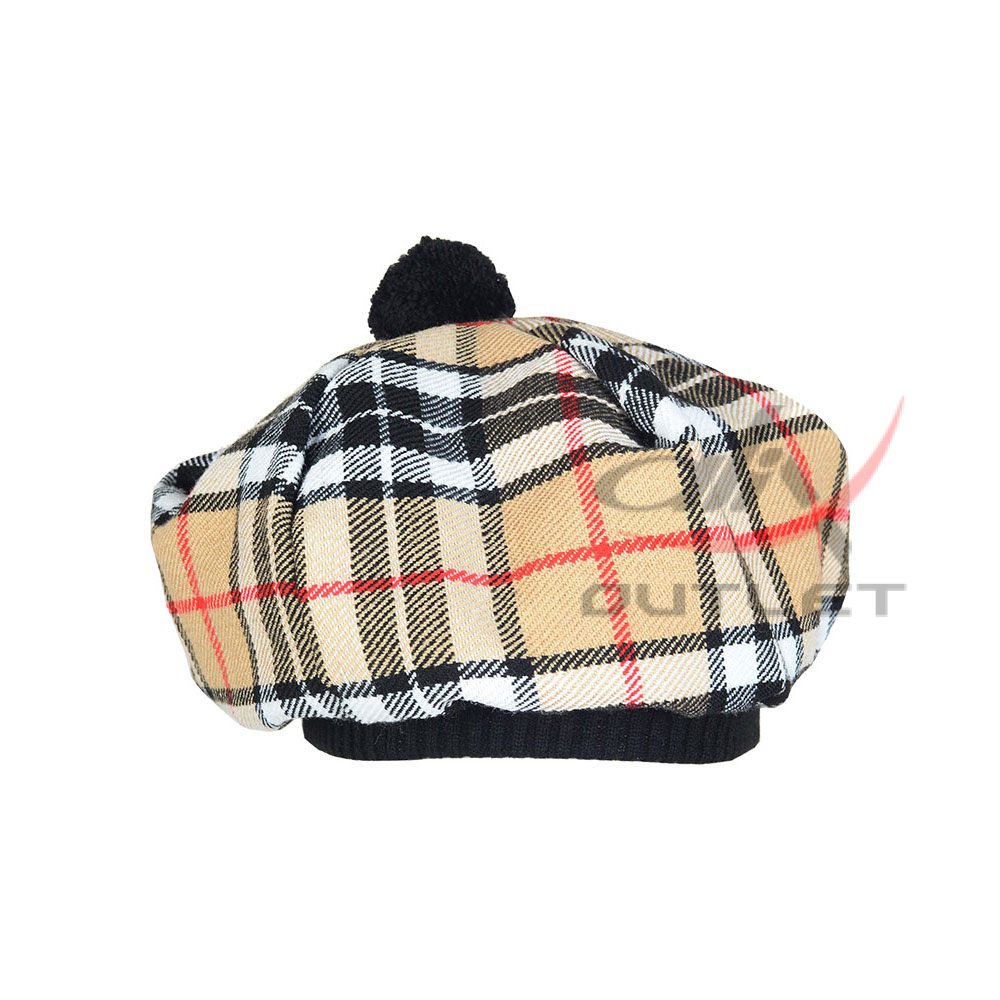 compbell-thompson-tam-hat-1 Campbell Thompson Tartan Tam o' Shatner Tammy Hat Flat Bonnet
