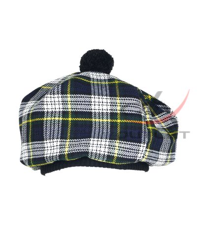 Dress Gordon Tartan Tam o' Shatner Tammy Hat Flat Bonnet