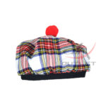 Dress Stewart Tartan Tam o' Shatner Tammy Hat Flat Bonnet
