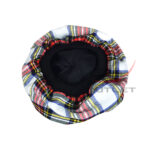 Dress Stewart Tartan Tam o' Shatner Tammy Hat Flat Bonnet - Image 2