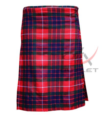 Fraser Tartan 8 Yard Kilt for Men Traditional Scottish Kilt