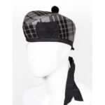 Glengarry Hat Grey Watch Tartan Scottish