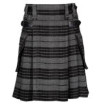 Grey Watch Tartan Kilt Modern Utility Kilts