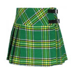 Irish Heritage Tartan Mini Billie Kilt Mod Skirt Girls Mini Billie Skirt
