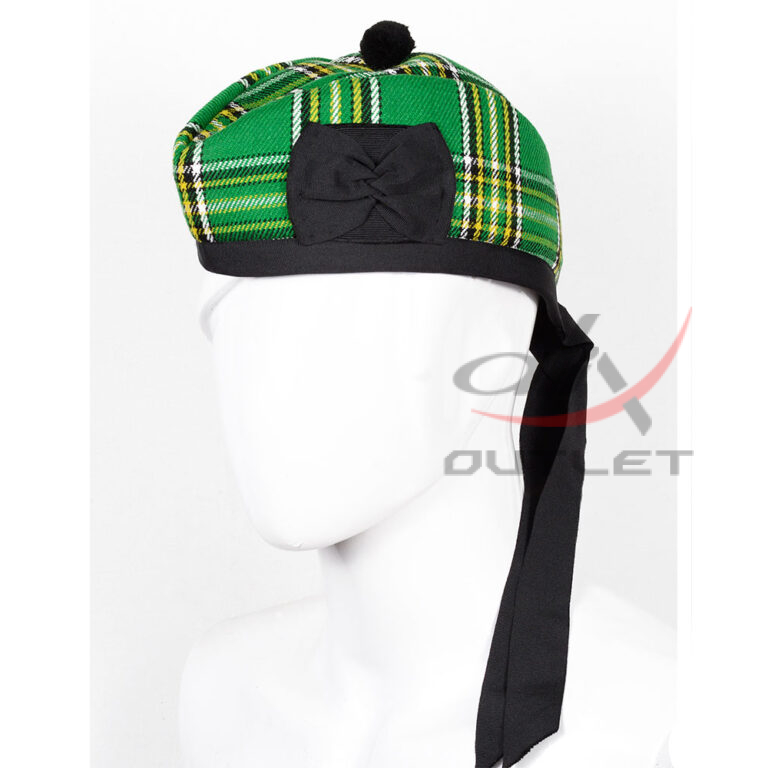 Glengarry Hat Irish Heritage Tartan Scottish