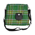 Ladies Purse Irish National Tartan Scottish Kilt Shaped
