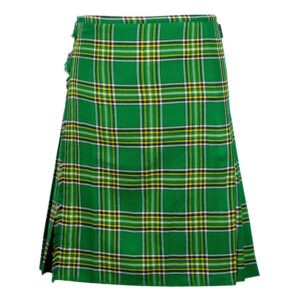 Irish Heritage Tartan 8 Yard Kilt for Men