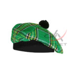 Irish Heritage Tartan Tam o' Shatner Tammy Hat Flat Bonnet