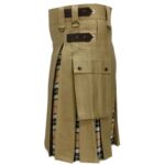Hybrid Kilt Khaki Cotton & Camel Thompson Utility - Image 2