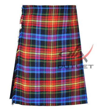 LGBTQ Pride Tartan 8 Yard Kilt for Men