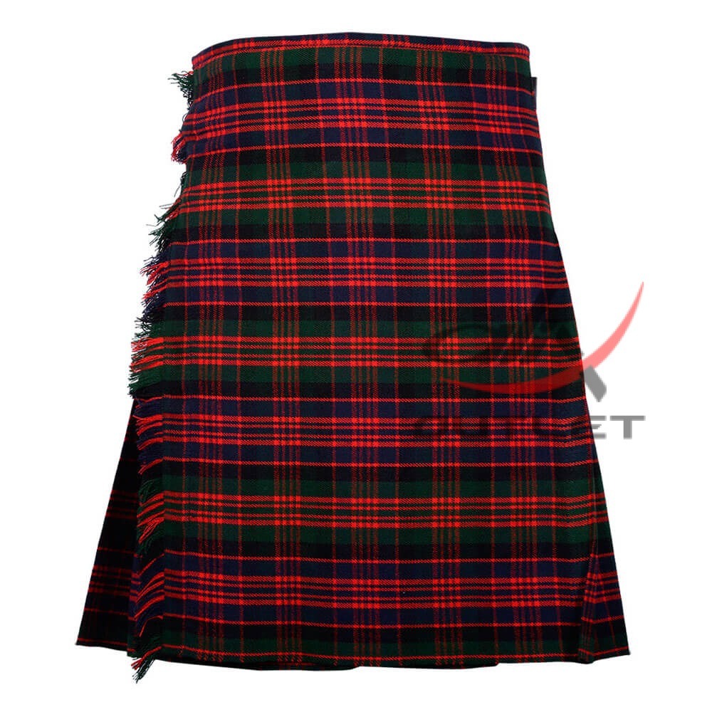 macdonald-moder-tartan-traditional-kilt-front MacDonald Tartan 8 Yard Kilt for Men
