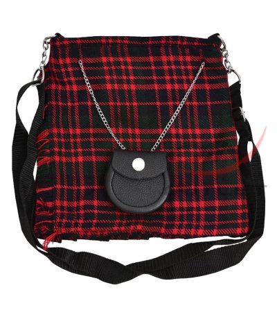 Scottish McDonald Tartan Ladies Kilt Shaped Purse