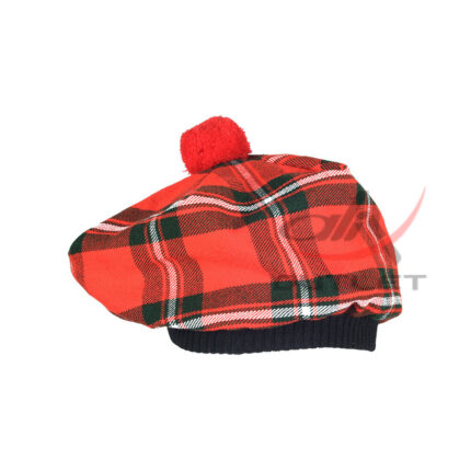 MacGregor Tartan Tam o' Shatner Tammy Hat Flat Bonnet