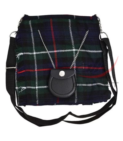 Ladies Purse Mackenzie Tartan Scottish Kilt Shaped