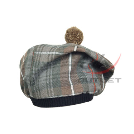 Mackenzie Weathered Tartan Tam o' Shatner