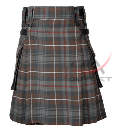 Mackenzie Weathered Tartan Utility Kilt