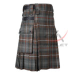 Mackenzie Weathered Tartan Utility Kilt - Image 2