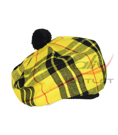 Macleod of Lewis Tartan Tam o' Shatner Tammy Hat Flat Bonnet
