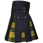 Hybrid Utility Black Cotton & McLeod of Lewis Kilt - Image 2