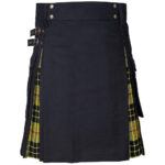 Hybrid Utility Black Cotton & McLeod of Lewis Kilt