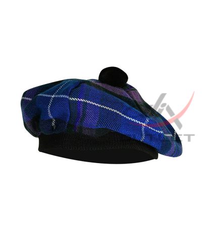 Pride of Scotland Tartan Tam o' Shatner Tammy Hat Flat Bonnet
