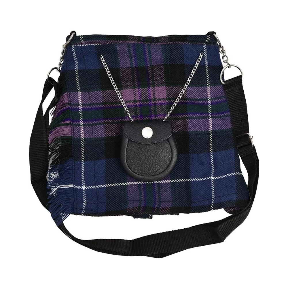 pride-of-scotland-tartan-purse-1 Pride of Scotland Tartan Ladies Purse Scottish Kilt Shaped - Image 1
