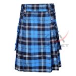 Ramsey Blue Hunting Tartan Utility Kilt