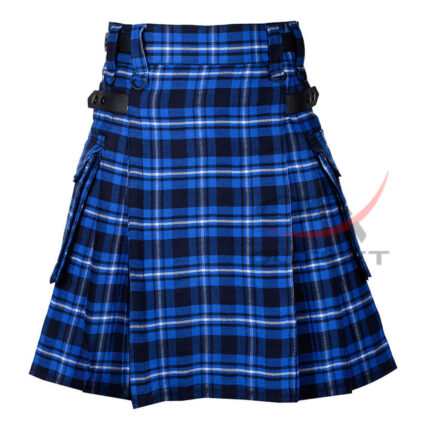 Ramsey Blue Tartan Utility Kilt
