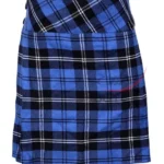 Ramsey Blue Hunting Tartan Mini Billie Kilt