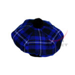 Ramsey Blue Tartan Tam o' Shatner Tammy Hat Flat Bonnet - Image 2