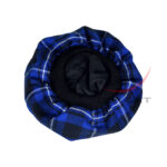 Ramsey Blue Tartan Tam o' Shatner Tammy Hat Flat Bonnet - Image 4