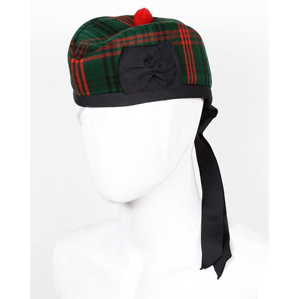 rose-hunting-glenggary-hat-1 Glengarry Hat Ross Hunting Tartan Scottish - Image 1