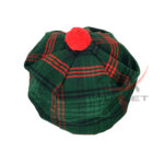 Ross Hunting Tartan Tam o' Shatner Tammy Hat Flat Bonnet - Image 3