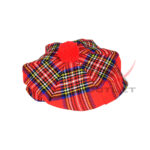 Royal Stewart Tartan Tam o' Shatner Tammy Hat Flat Bonnet - Image 2