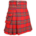 Royal Stewart Tartan Kilt Modern Utility Kilts - Image 2